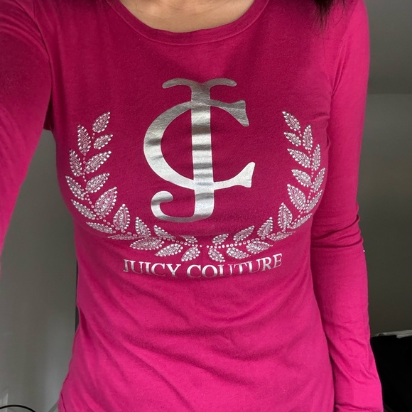 Juicy Couture long sleeve tee - Picture 1 of 3